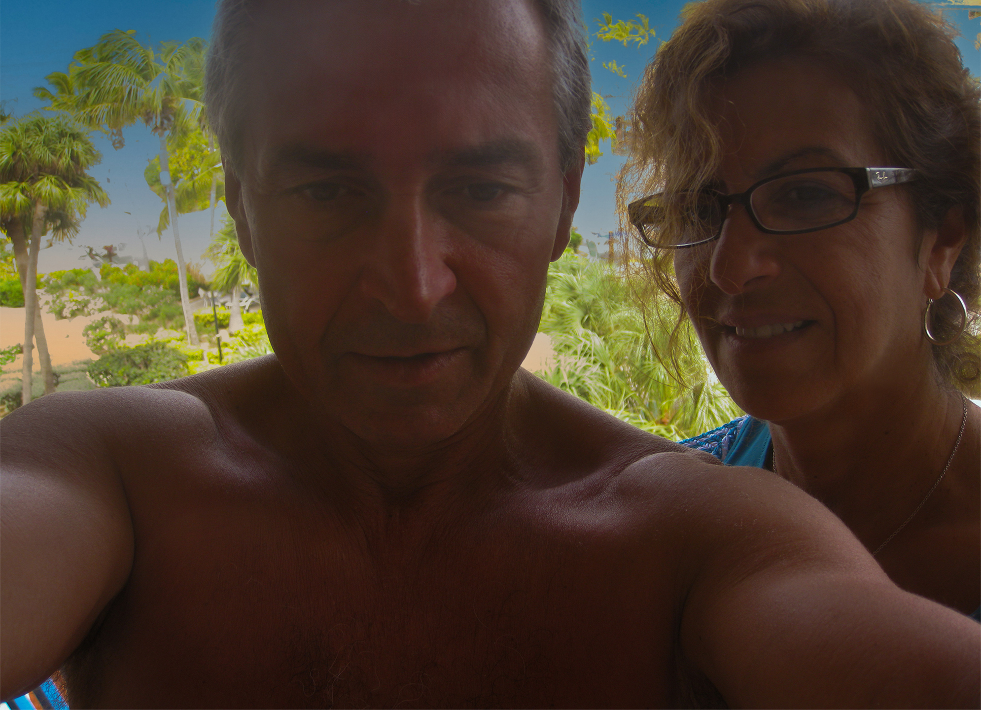 Maureen and Wilson Aruba 2010